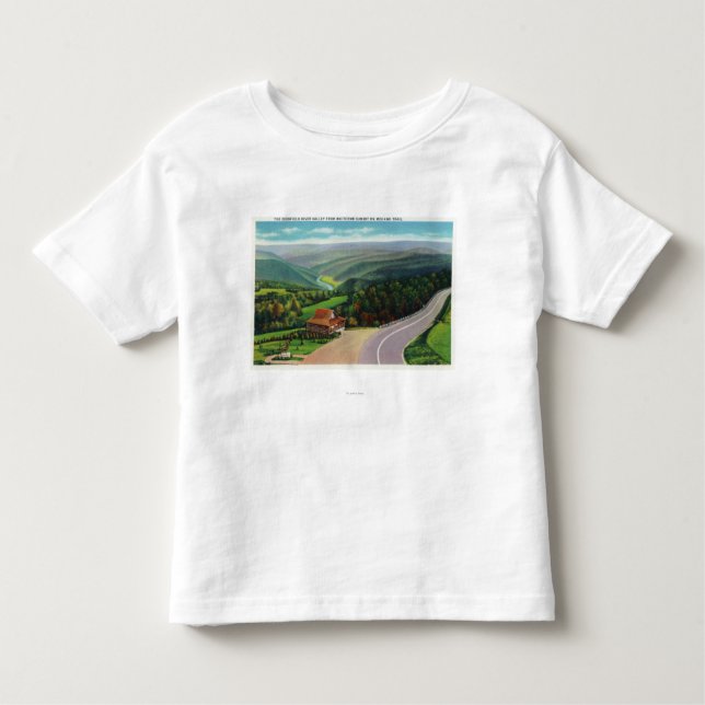 Whitcomb Gipfel von Deerfield River Valley Kleinkind T-shirt (Vorderseite)