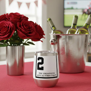 White 2 Personalisiert Derby Race