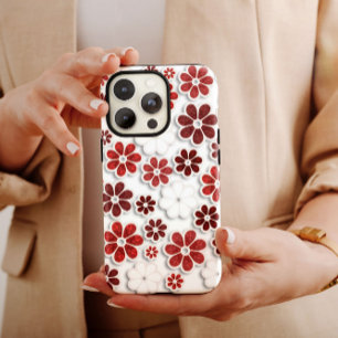 White 60er Hippie iPhone   60er Hippie iPhone 13 Case-Mate iPhone Hülle