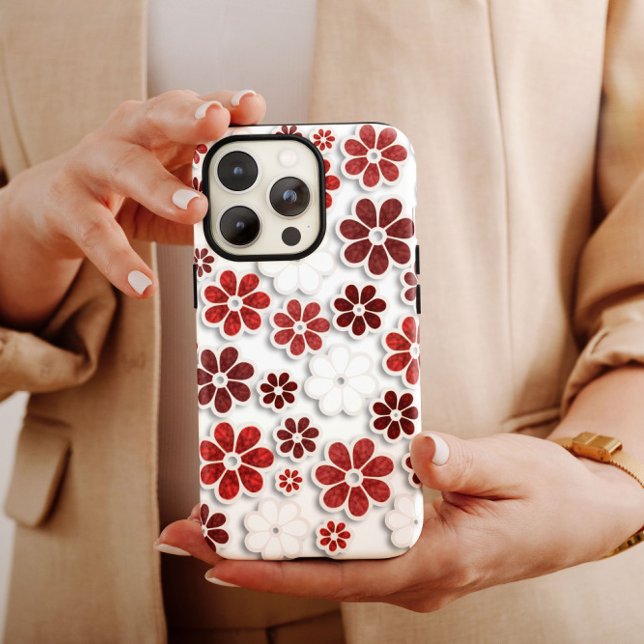 White 60er Hippie iPhone | 60er Hippie iPhone 13 Case-Mate iPhone Hülle (Von Creator hochgeladen)