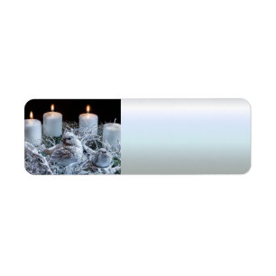 White Advent Kreath