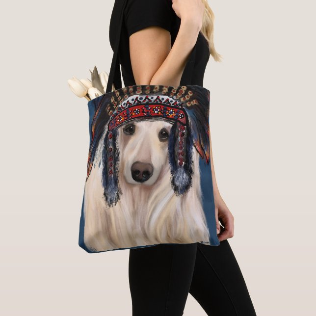 White Afghan Hound (Von Nahem)