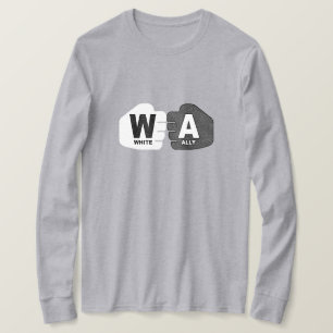 White Ally Sweatshirt T-Shirt