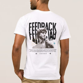 White and Black Minimalist T-Shirt