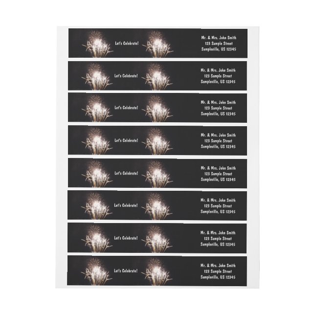 White and Gold Fireworks I Patriotic Celebration (Bogen)