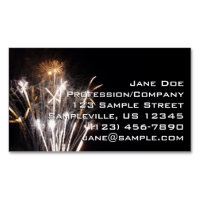 White and Gold Fireworks II Patriotic Celebration