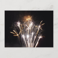 White and Gold Fireworks II Patriotic Celebration