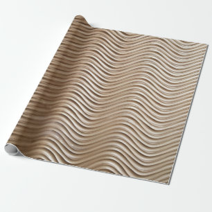 White and gray striped textile geschenkpapier