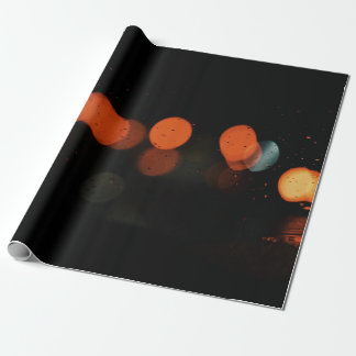 White and orange plastic toy geschenkpapier