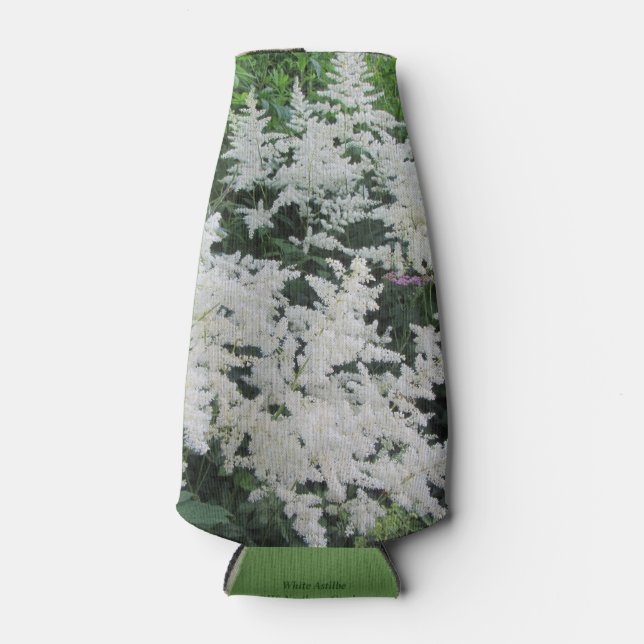 White Astilbe Flaschenkühler (Vorderseite)