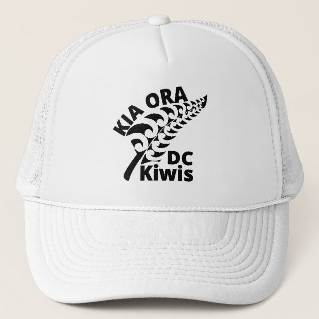 White Ballcap - KODK Truckerkappe (Vorderseite)