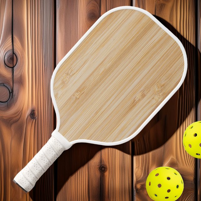 White Bamboo Pickleball Schläger (Von Creator hochgeladen)