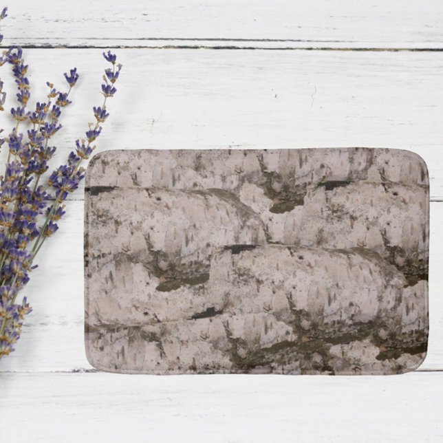 White Birch Bark Badematte (Von Creator hochgeladen)