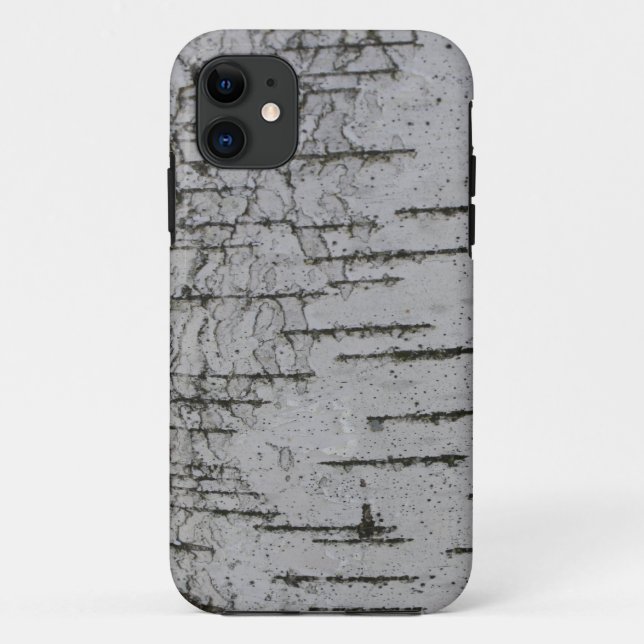 White Birch Bark Case-Mate iPhone Hülle (Rückseite)