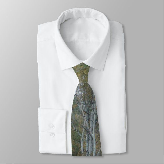 White Birch Necktie Krawatte (Gebunden)