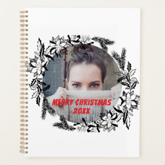 White Black Christmas Foto Simple Planer