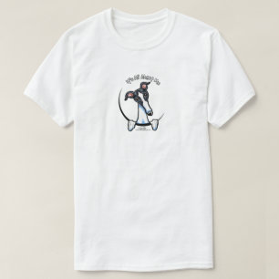 White Black Greyhound alles über mich T-Shirt