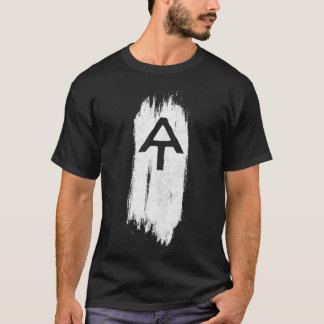 White Blaze Appalachian Trail bei Minimalistischem T-Shirt