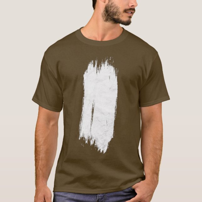 White Blaze Appalachian Trail Minimalistisches Wan T-Shirt (Vorderseite)