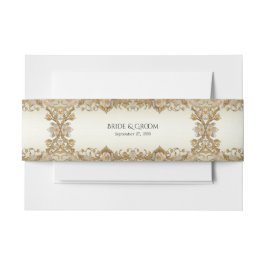 White Blume Decorative Gold Bly Band
