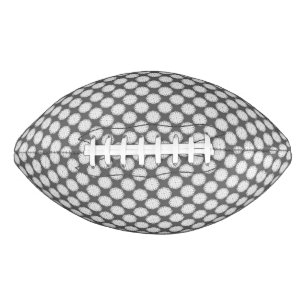 White Blume Ribbon von Kenneth Yoncich Football