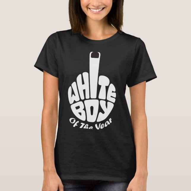 White Boy Of The Year  T-Shirt (Vorderseite)