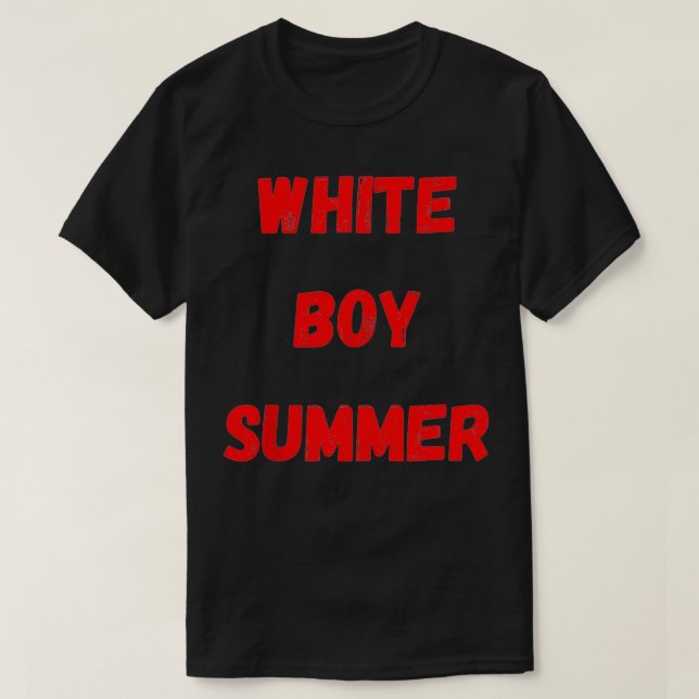 White Boy Summer T-Shirt (Design vorne)
