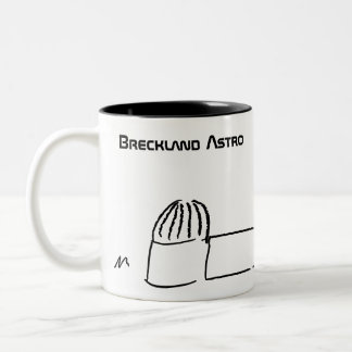 White Breckland Astro Tasse (mit Text)