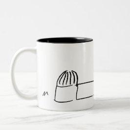 White Breckland Astro Tasse (ohne Text)