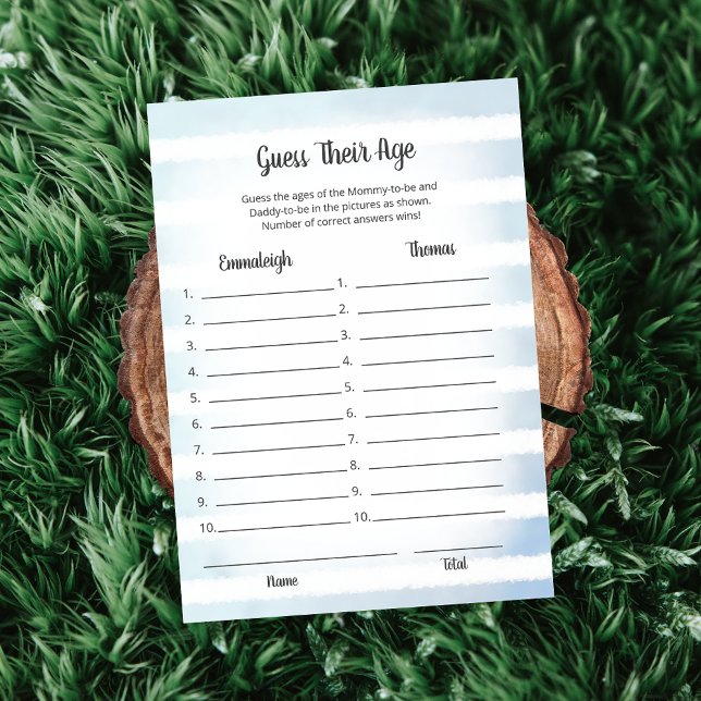 White Bunny Blue schätzt ihre alterliche Spielkart Einladung (Von Creator hochgeladen)