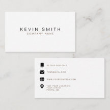 White-Business-Card | Kontakt