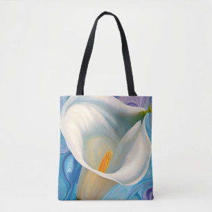 White Calla Lily im Stil von Georgia O'Keeffe