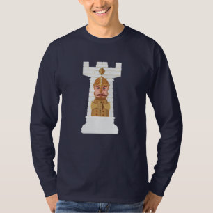White Chess Rook T - Shirt