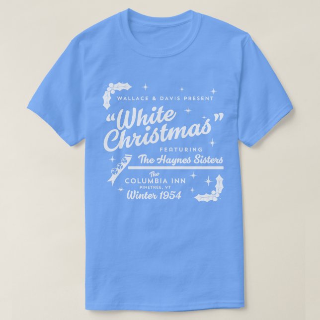 White Christmas Ad WH TShirt (Design vorne)