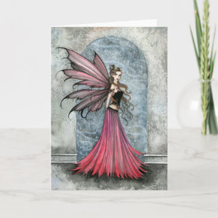 White Christmas Fairy Card von Molly Harrison Feiertagskarte