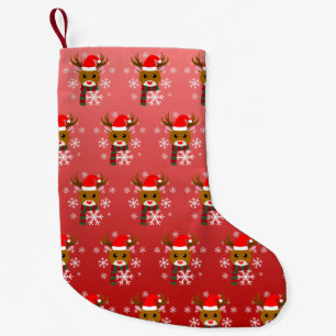White Christmas Rudolph, der Rotnasen-Rentier Kleiner Weihnachtsstrumpf