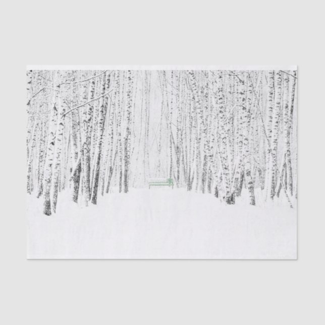 White Christmas Tale Seidenpapier (Vorderseite)