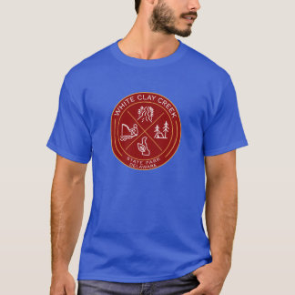 White Clay Creek State Park Heraldische Logo T-Shirt