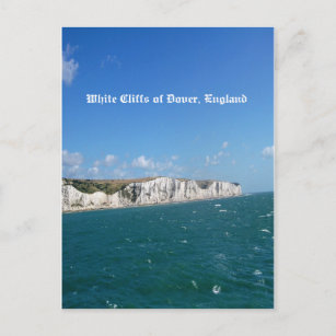 White Cliffs of Dover, England Postkarte