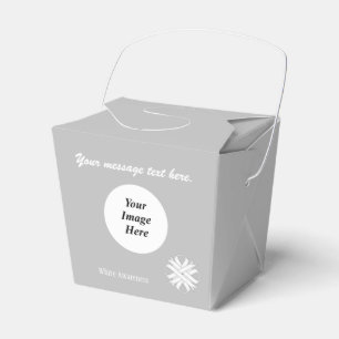 White Clover Ribbon Template von Kenneth Yoncich Geschenkschachtel