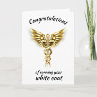 White Coat Zeremonie Gold Medical