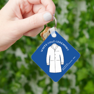 White Coat Zeremonie Keepake Arzt Doktor Schlüsselanhänger