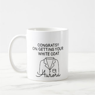White-Coat-Zeremonie, Medizinstudent, Apotheker Kaffeetasse
