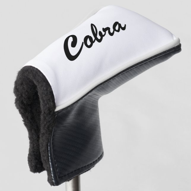 White Cobra Golf Headcover (3/4 Vorderseite)