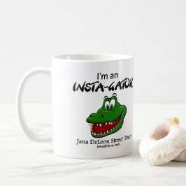 White Coffee Cup mit dem Logo des Street Team Tasse