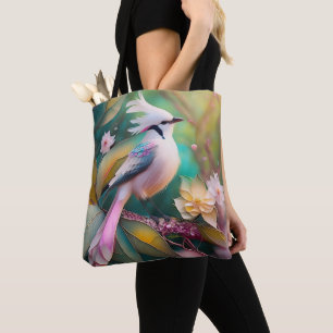 White Creush Blush Schwanz Jay Fantasy Bird