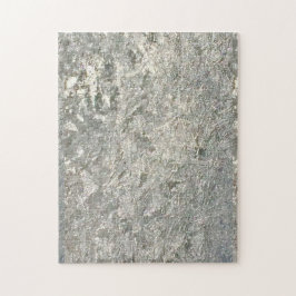 White Crystal Snow Puzzle VIEL GLÜCK!