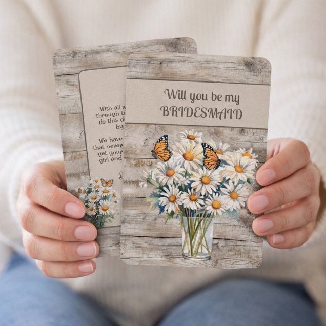 White Daisies and Monarch Butterflies Western (Von Creator hochgeladen)