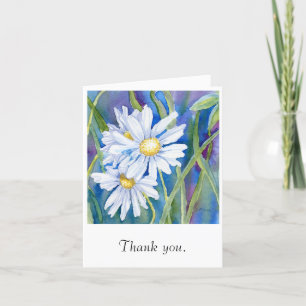 "White Daisies" Dankeskarte