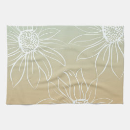 White Daisies Handtuch